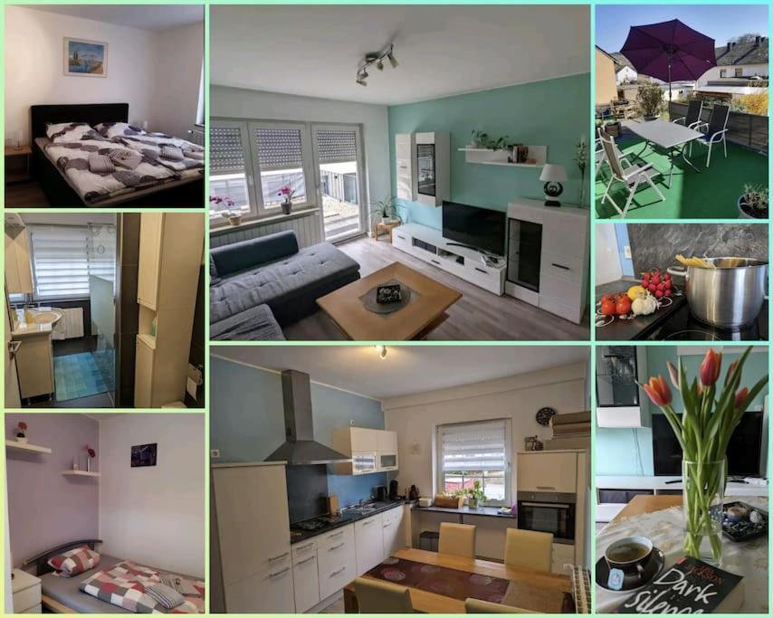 Ferienwohnung Philippi - Moselblick Mit Grosser Dachterrasse, 75 Qm, Hunde Willkommen Меринг Экстерьер фото
